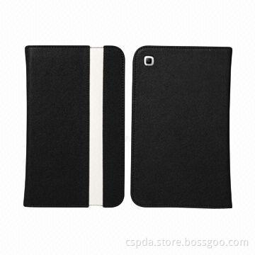 2013 Fashionable PU Book Style Cover Case for Samsung Tab3, 8 Inches